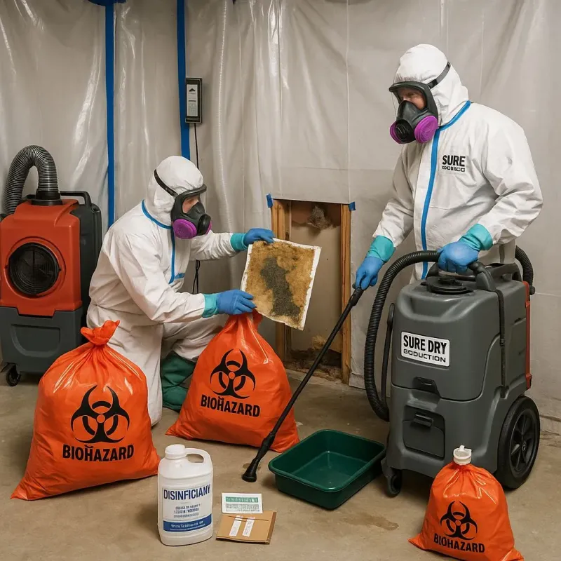 Contaminated Water Handling Protocols process in Slidell, LA